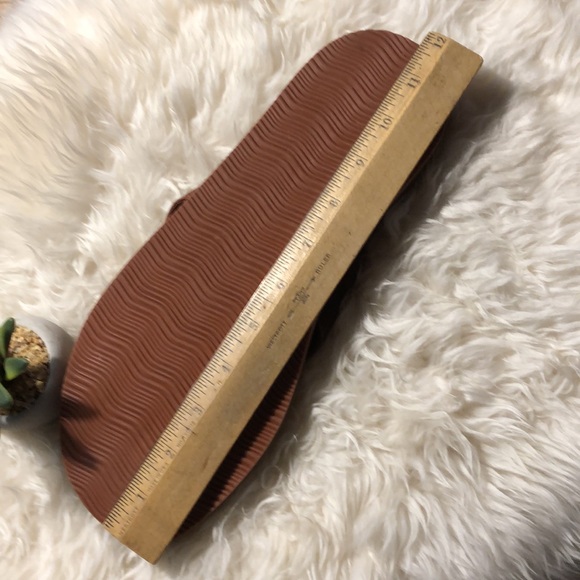 NewBananaRepublic MENS Leather SANDALS Flip Flops nwot - Picture 5 of 5